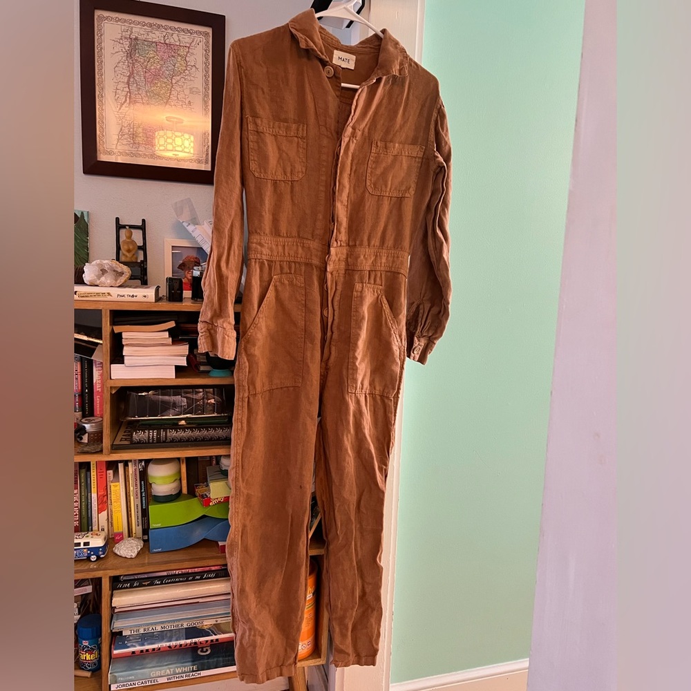 Mate the Label linen jumpsuit